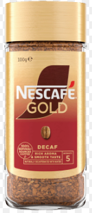 NESCAFE GOLD DECAFFEINATED 12 X 100 GR